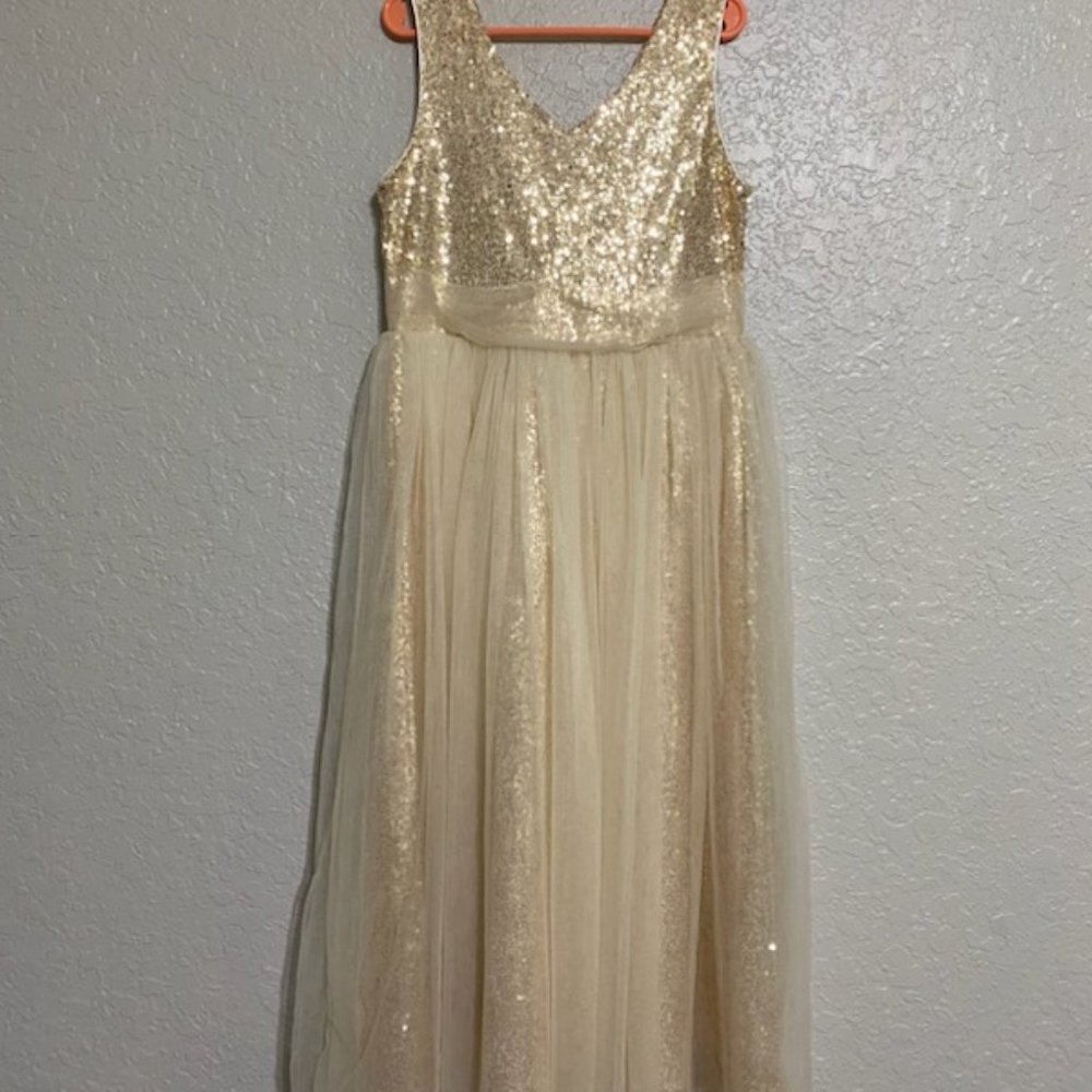 Bow dream sequin dress